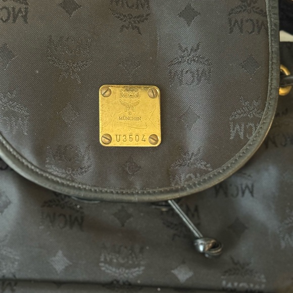 MCM Black Nylon Backpack - Picture 4 of 13